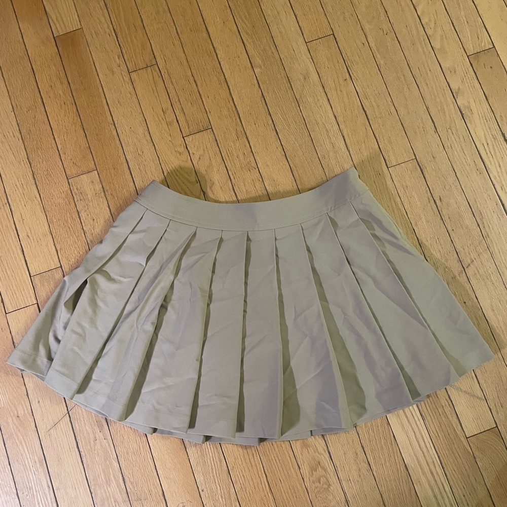 Sunday Best Skater Mini Skirt Pleated